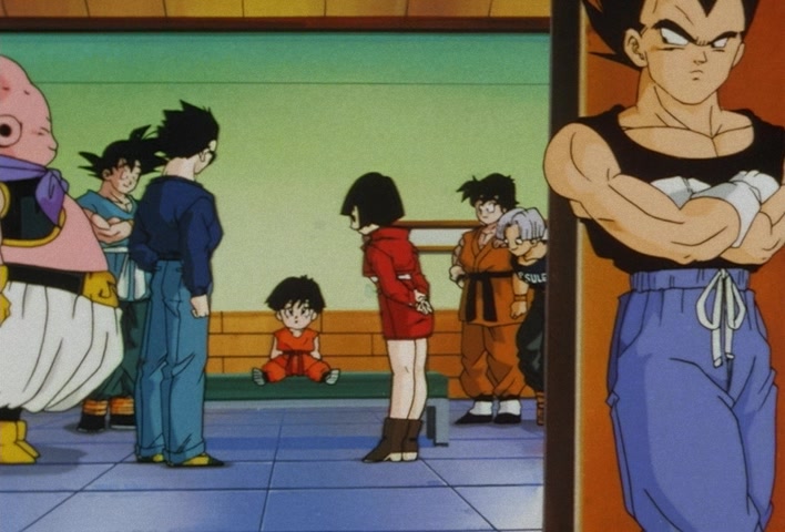 Dragon Ball Z Ep 290: I Am Oob! Now 10 Years Old, the Former Majin?! @ 15:13