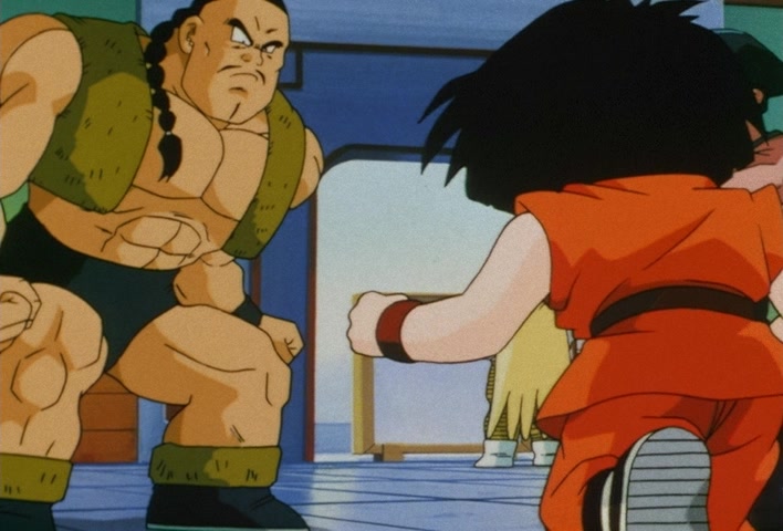 Dragon Ball Z Ep 290: I Am Oob! Now 10 Years Old, the Former Majin?! @ 15:26