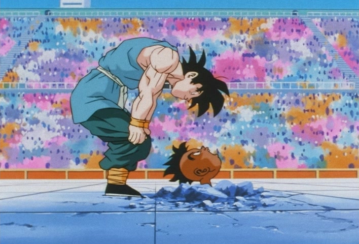 Dragon Ball Z Ep 291: Even Stronger!! Goku's Dream is Super-Huge @ 04:43