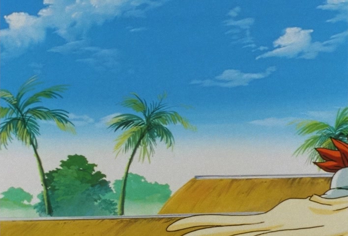 Dragon Ball Z Ep 291: Even Stronger!! Goku's Dream is Super-Huge @ 12:57
