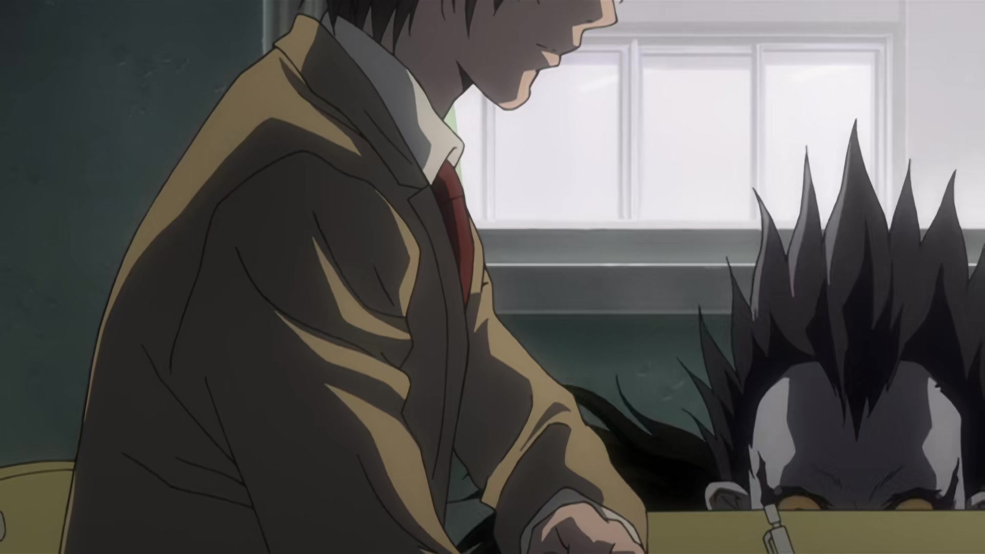 Death Note Ep 2: Confrontation @ 02:44