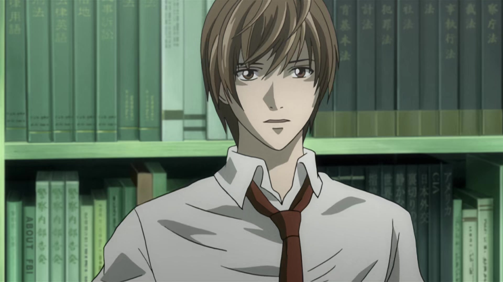 Death Note Ep 2: Confrontation @ 04:41