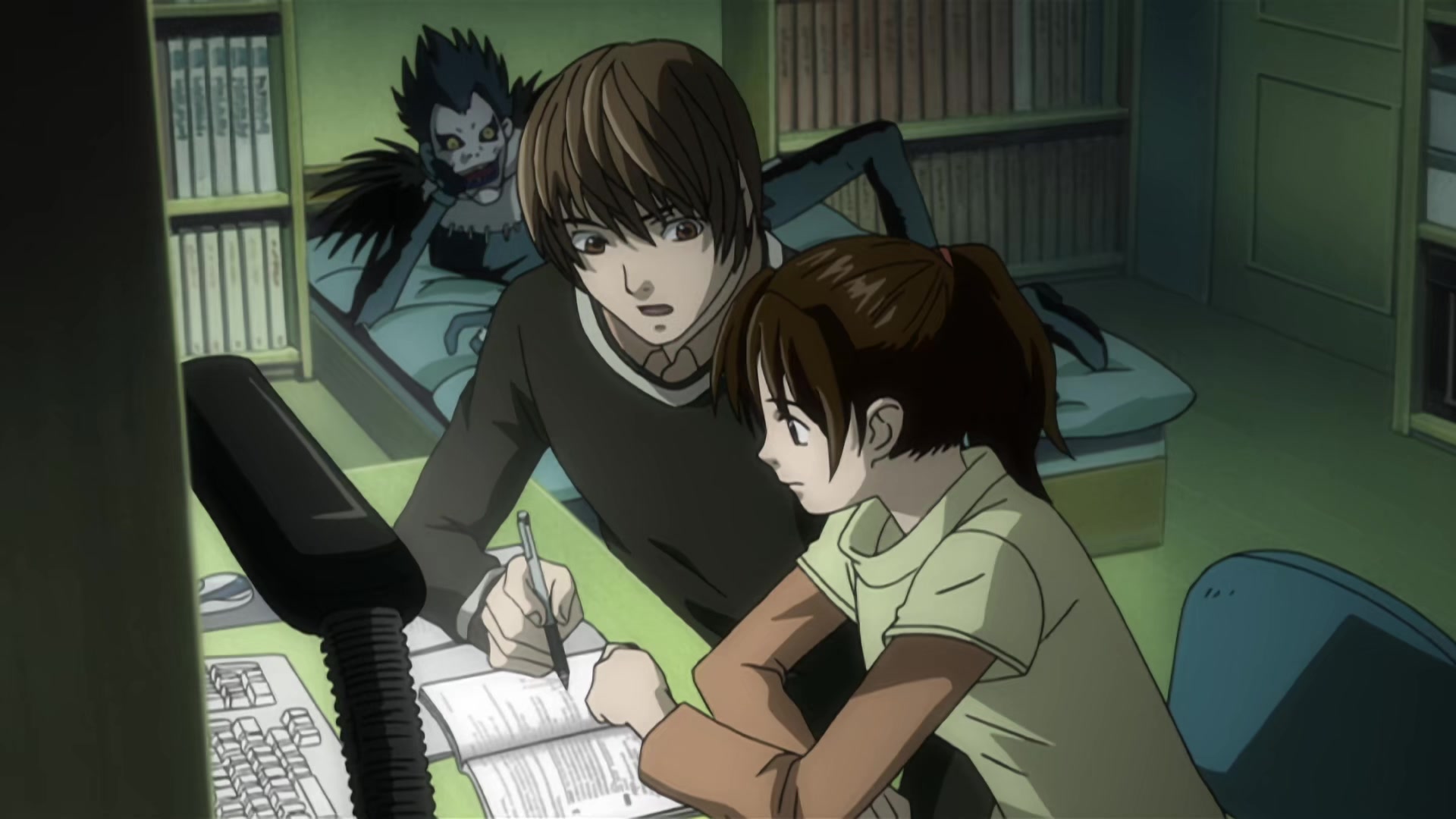 Death Note Ep 3: Dealings @ 06:18