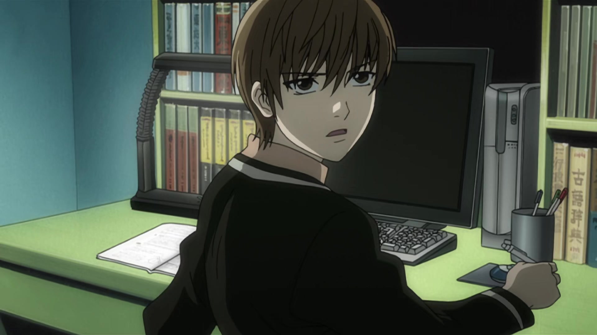 Death Note Ep 3: Dealings @ 06:34
