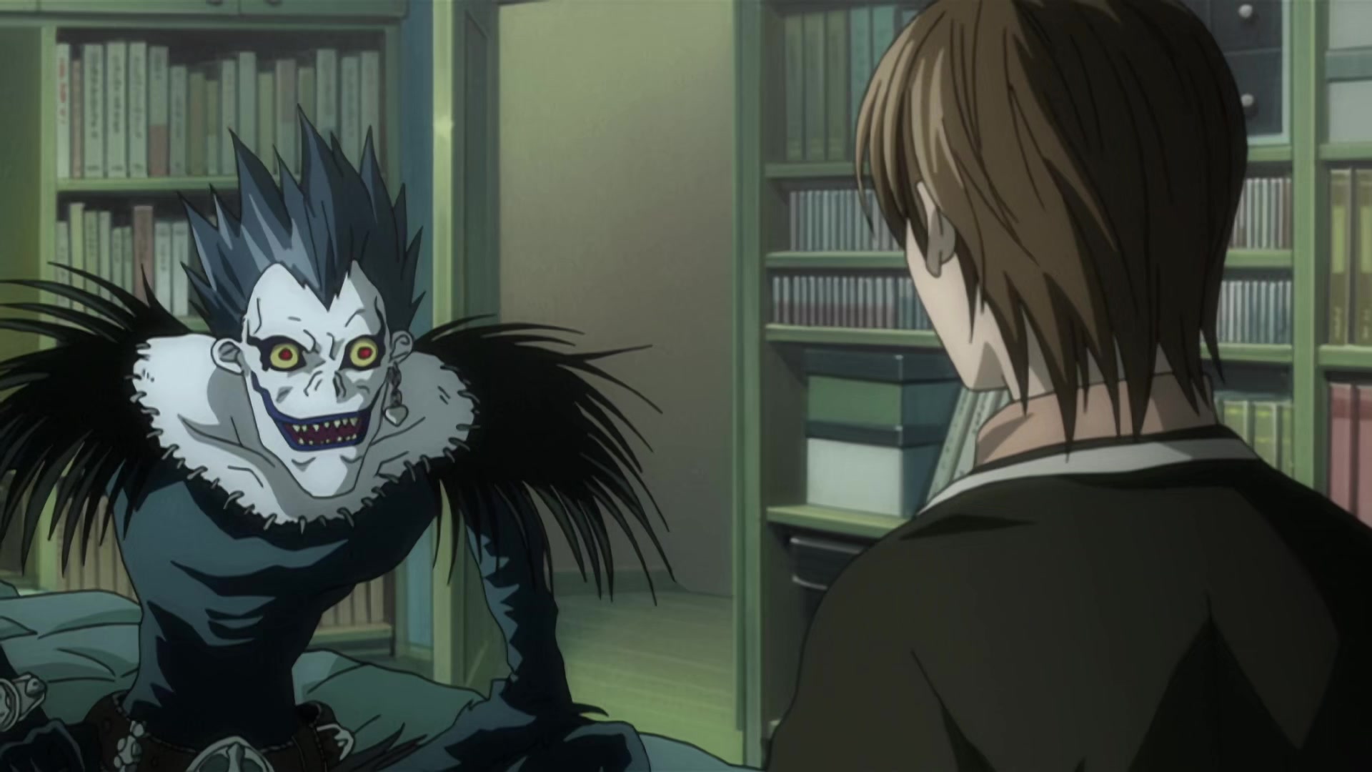 Death Note Ep 3: Dealings @ 06:42