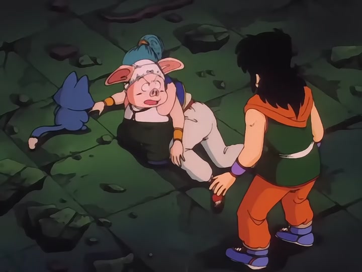Dragon Ball Ep 13: Goku's Great Transformation @ 03:44