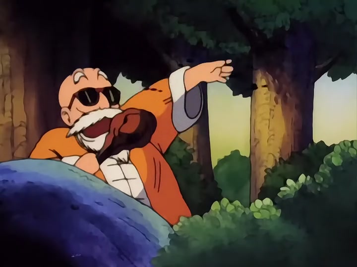 Dragon Ball Ep 18: Turtle Style Training @ 19:50