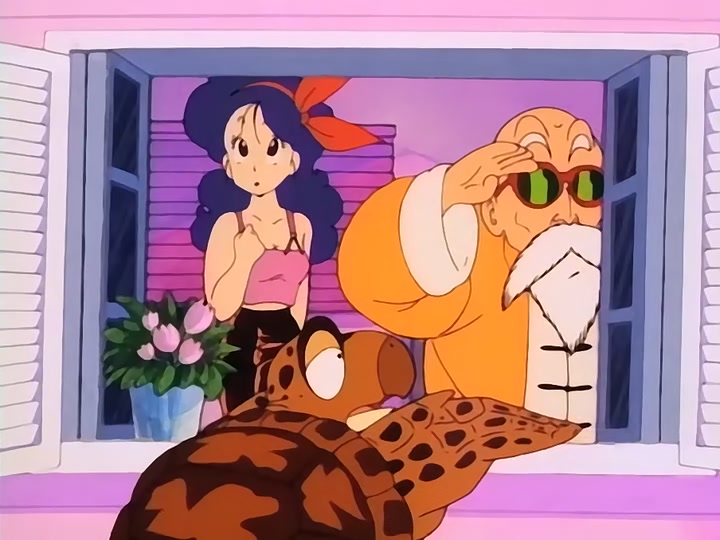 Dragon Ball Ep 49: Roshi Surprise @ 08:35
