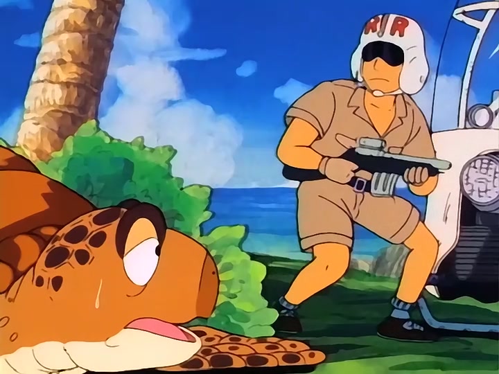 Dragon Ball Ep 49: Roshi Surprise @ 10:35
