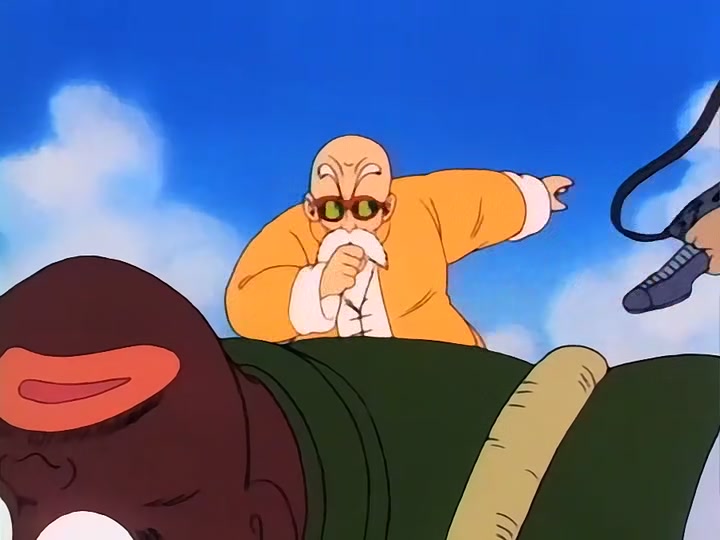 Dragon Ball Ep 49: Roshi Surprise @ 12:52