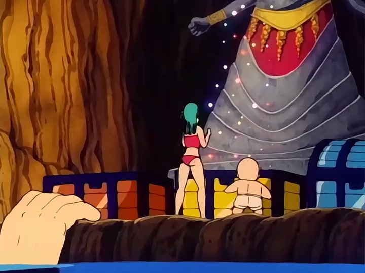 Dragon Ball Ep 53: Blue, Black and Blue @ 00:45
