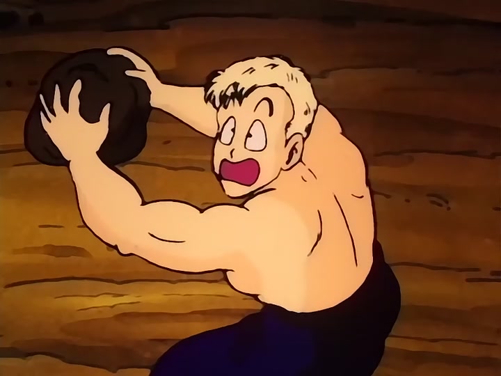 Dragon Ball Ep 53: Blue, Black and Blue @ 02:40