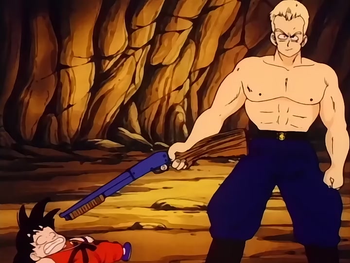 Dragon Ball Ep 53: Blue, Black and Blue @ 09:31