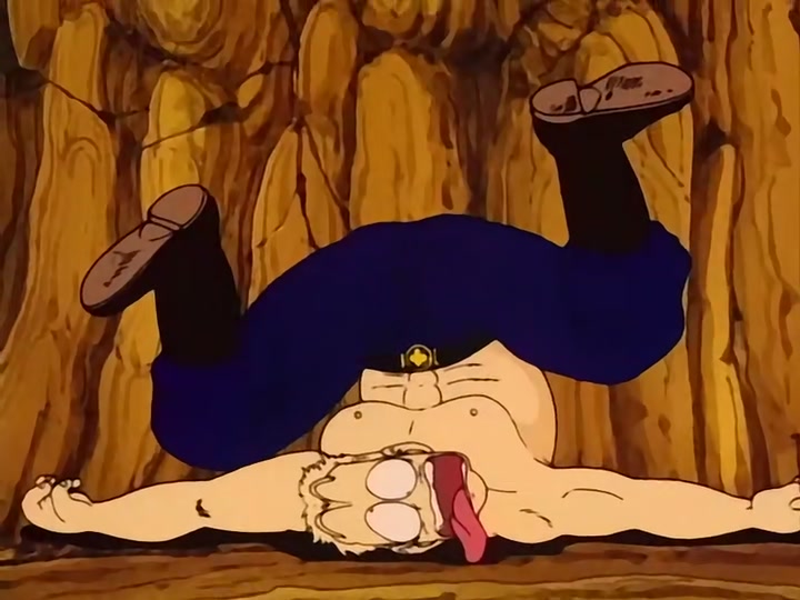 Dragon Ball Ep 53: Blue, Black and Blue @ 11:13