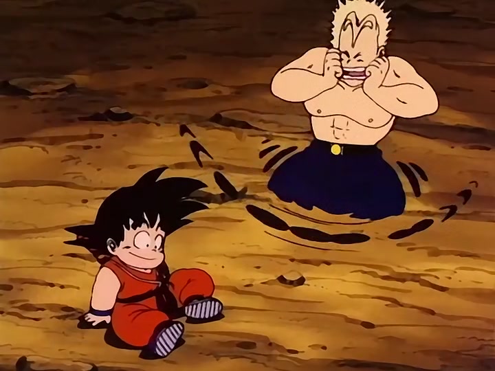 Dragon Ball Ep 54: Escape From Pirate Cave @ 00:15