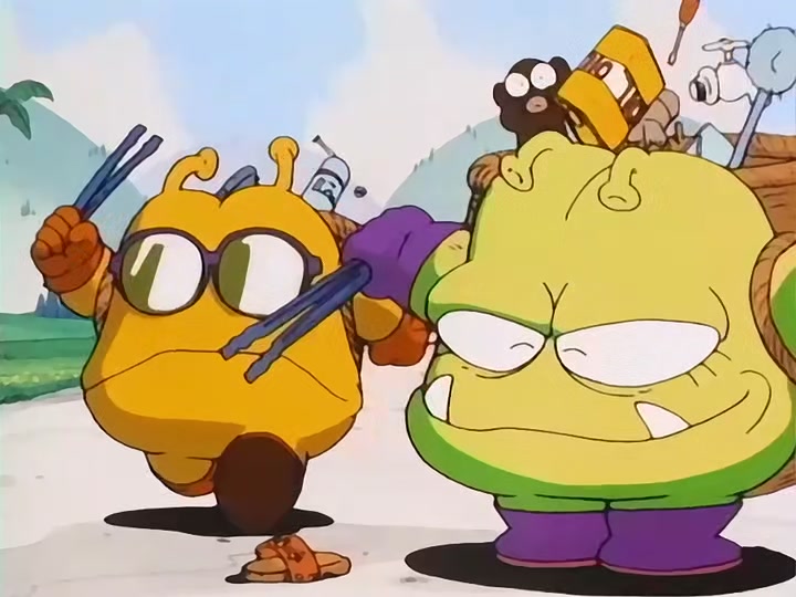 Dragon Ball Ep 57: Arale vs. Blue @ 01:38