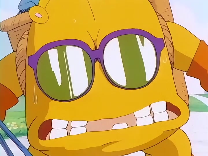 Dragon Ball Ep 57: Arale vs. Blue @ 01:54