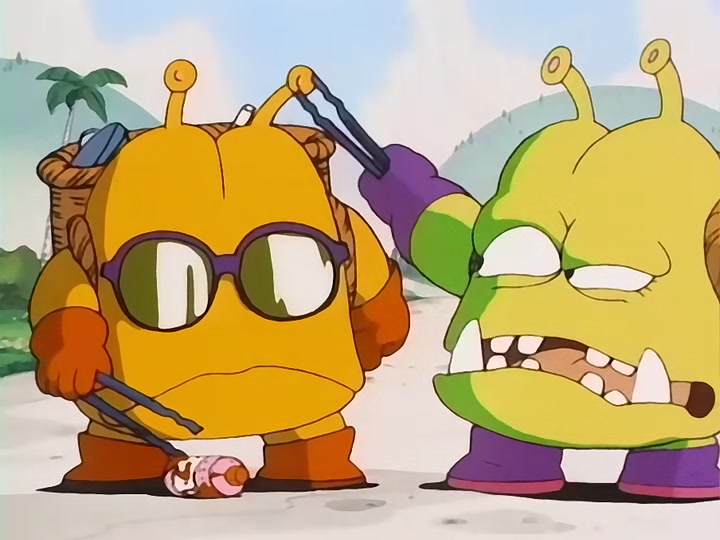 Dragon Ball Ep 57: Arale vs. Blue @ 02:18