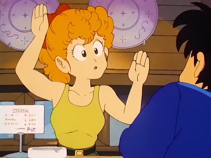 Dragon Ball Ep 57: Arale vs. Blue @ 02:43
