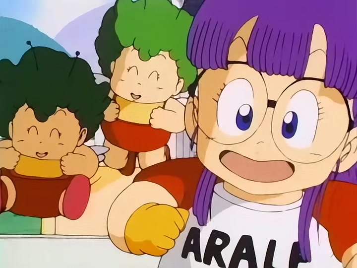 Dragon Ball Ep 57: Arale vs. Blue @ 03:27