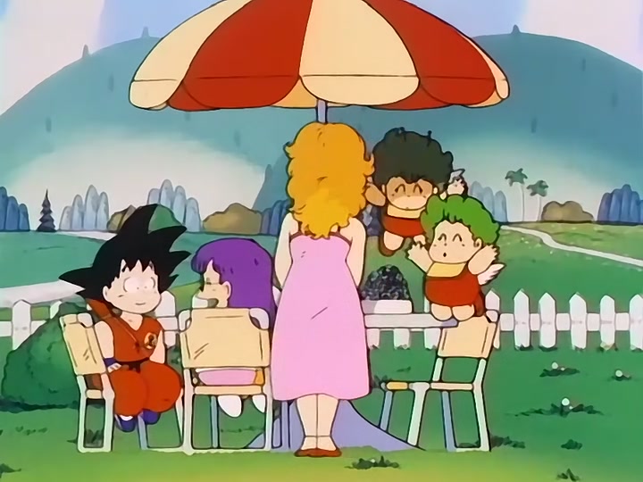 Dragon Ball Ep 57: Arale vs. Blue @ 03:39