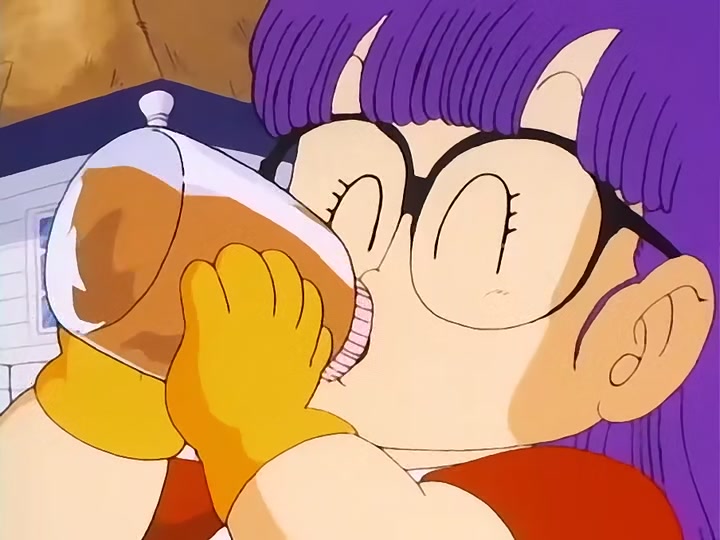 Dragon Ball Ep 57: Arale vs. Blue @ 03:55