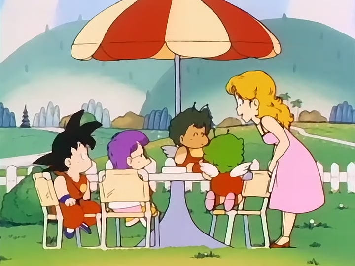 Dragon Ball Ep 57: Arale vs. Blue @ 04:35