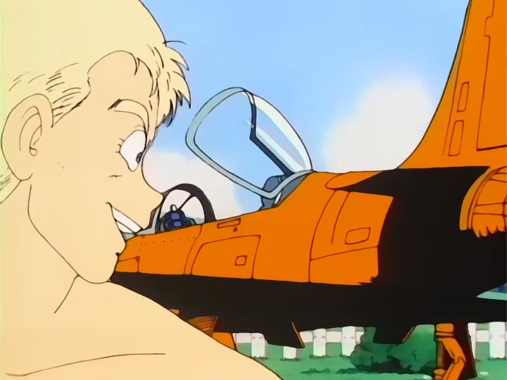 Dragon Ball Ep 57: Arale vs. Blue @ 05:16
