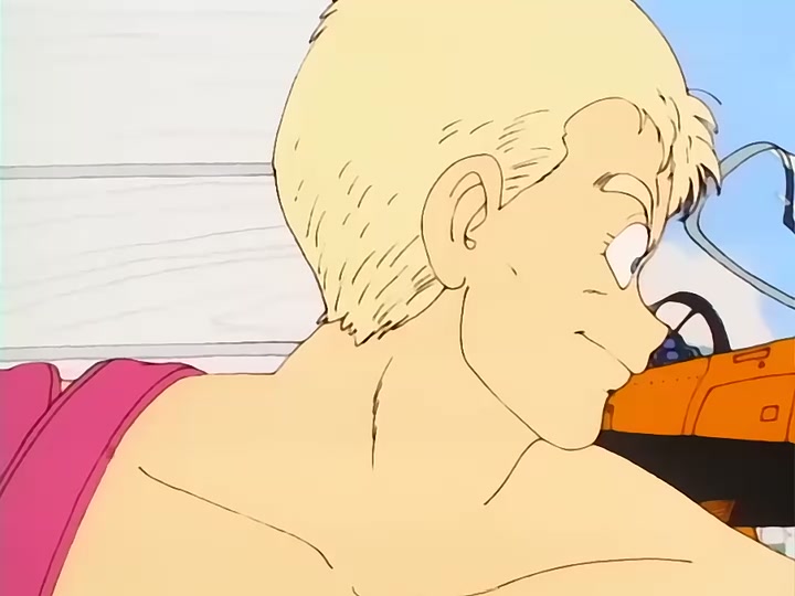 Dragon Ball Ep 57: Arale vs. Blue @ 05:20