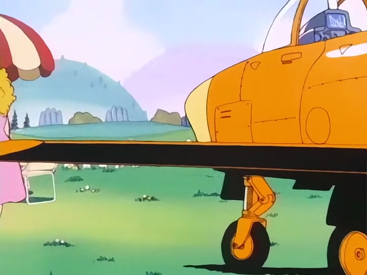 Dragon Ball Ep 57: Arale vs. Blue @ 05:24