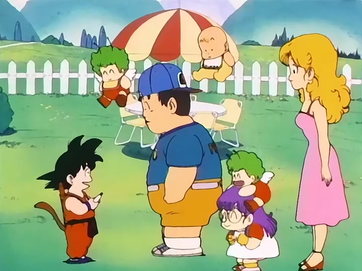 Dragon Ball Ep 57: Arale vs. Blue @ 05:52