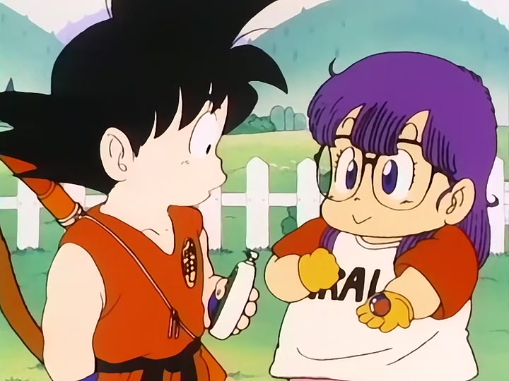 Dragon Ball Ep 57: Arale vs. Blue @ 06:20