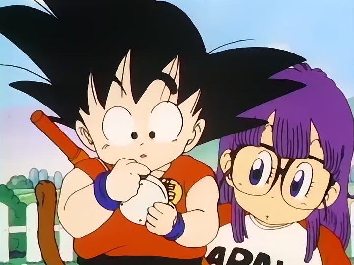 Dragon Ball Ep 57: Arale vs. Blue @ 06:36