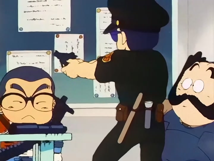 Dragon Ball Ep 57: Arale vs. Blue @ 07:08