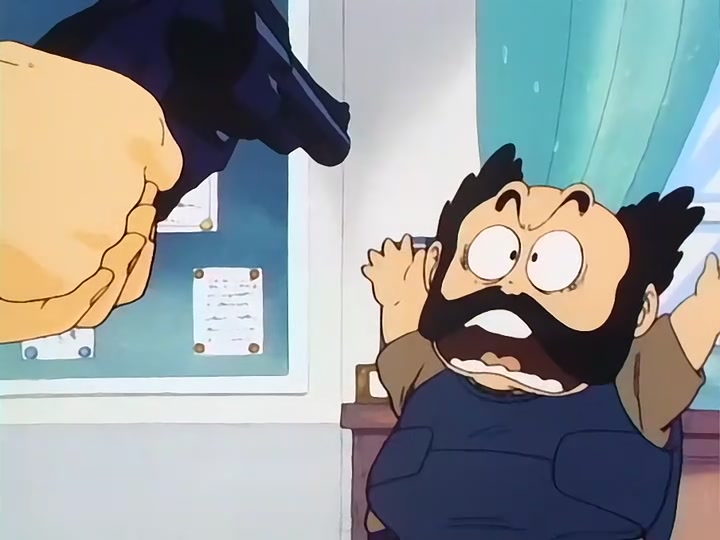 Dragon Ball Ep 57: Arale vs. Blue @ 07:16
