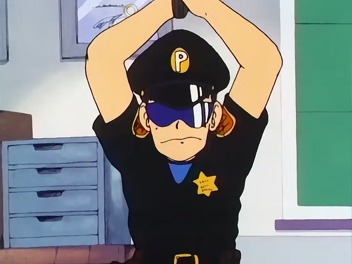 Dragon Ball Ep 57: Arale vs. Blue @ 07:21