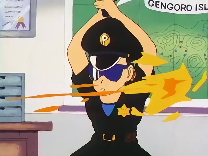 Dragon Ball Ep 57: Arale vs. Blue @ 07:25