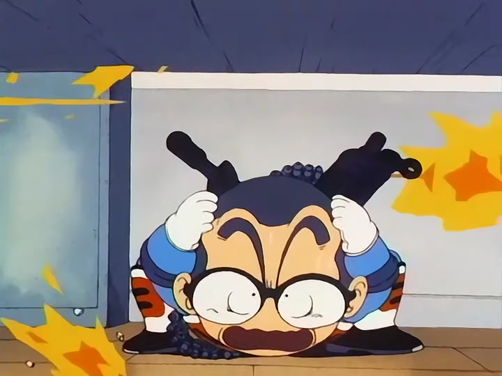 Dragon Ball Ep 57: Arale vs. Blue @ 07:29