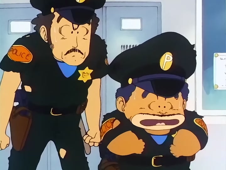Dragon Ball Ep 57: Arale vs. Blue @ 07:49