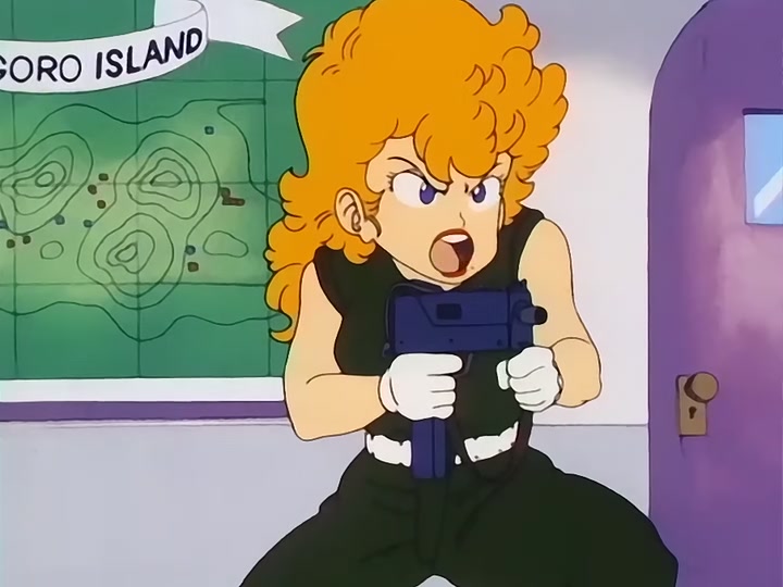 Dragon Ball Ep 57: Arale vs. Blue @ 08:01