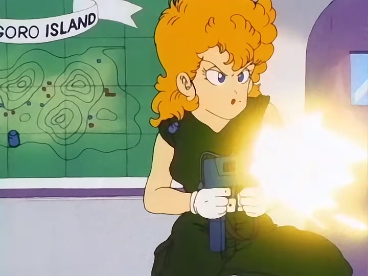 Dragon Ball Ep 57: Arale vs. Blue @ 08:05