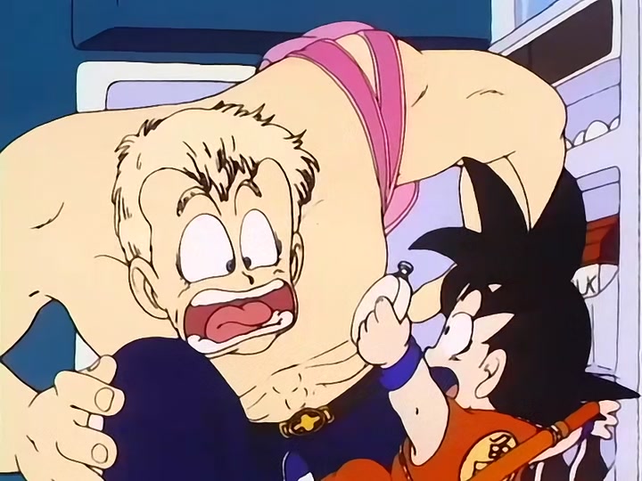 Dragon Ball Ep 57: Arale vs. Blue @ 08:57