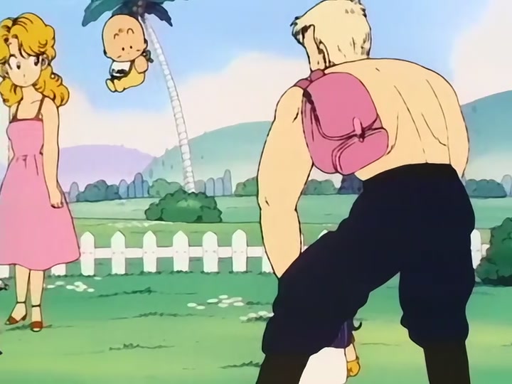 Dragon Ball Ep 57: Arale vs. Blue @ 09:29