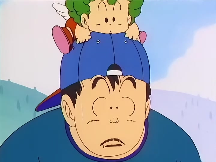 Dragon Ball Ep 57: Arale vs. Blue @ 09:50