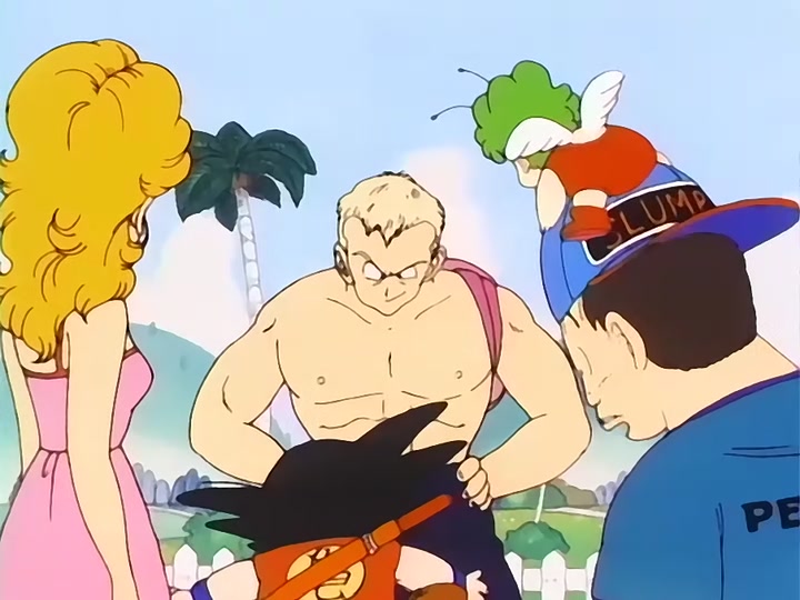 Dragon Ball Ep 57: Arale vs. Blue @ 10:34