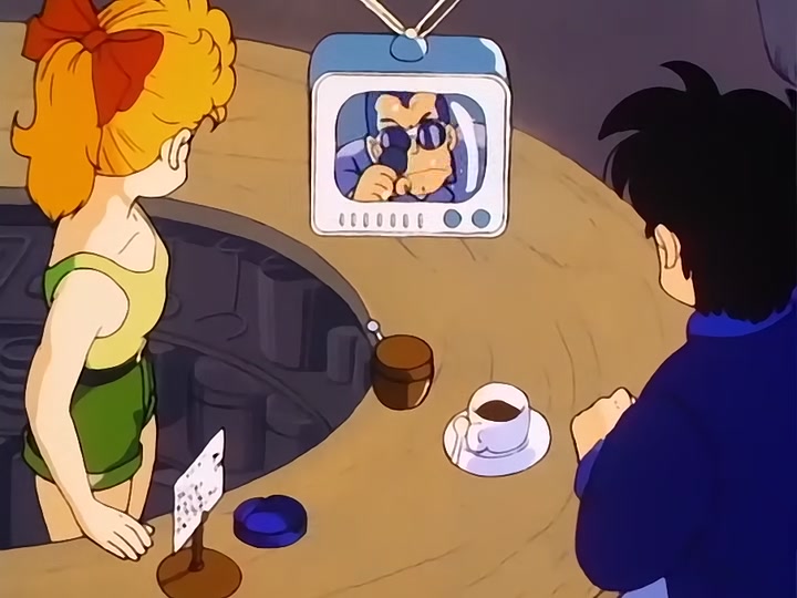 Dragon Ball Ep 57: Arale vs. Blue @ 11:10