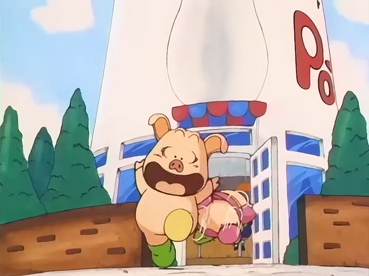 Dragon Ball Ep 57: Arale vs. Blue @ 11:22