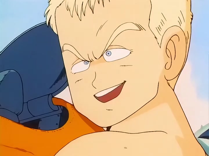 Dragon Ball Ep 57: Arale vs. Blue @ 12:31