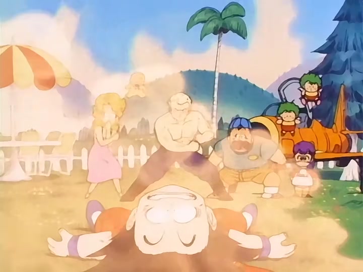 Dragon Ball Ep 57: Arale vs. Blue @ 12:55