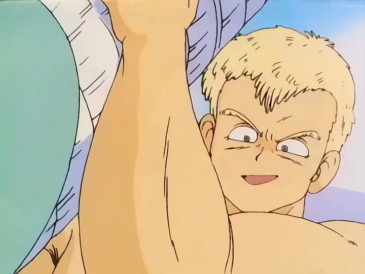 Dragon Ball Ep 57: Arale vs. Blue @ 13:39